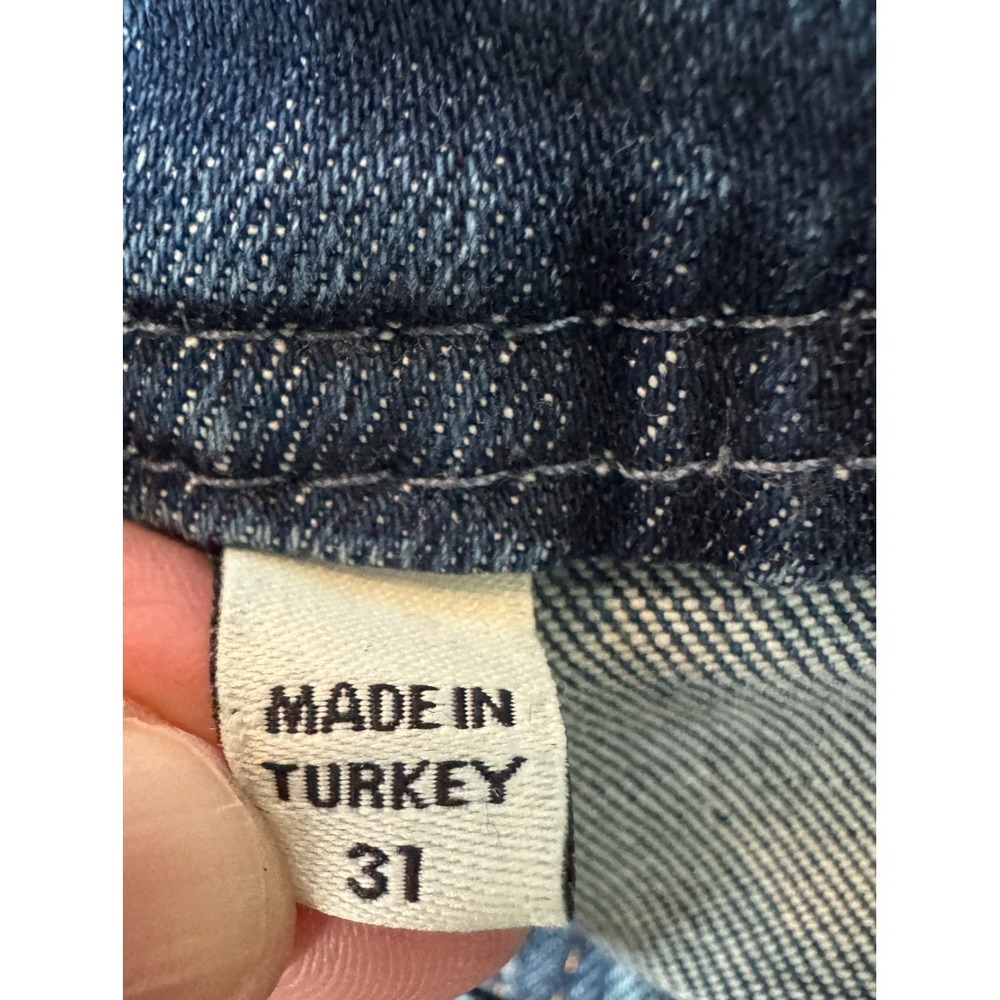 GUESS Womens 31 Corset Shape Up Flare Contouring Wiser Wash Rhinestone Jeans NWT - Picture 13 of 15